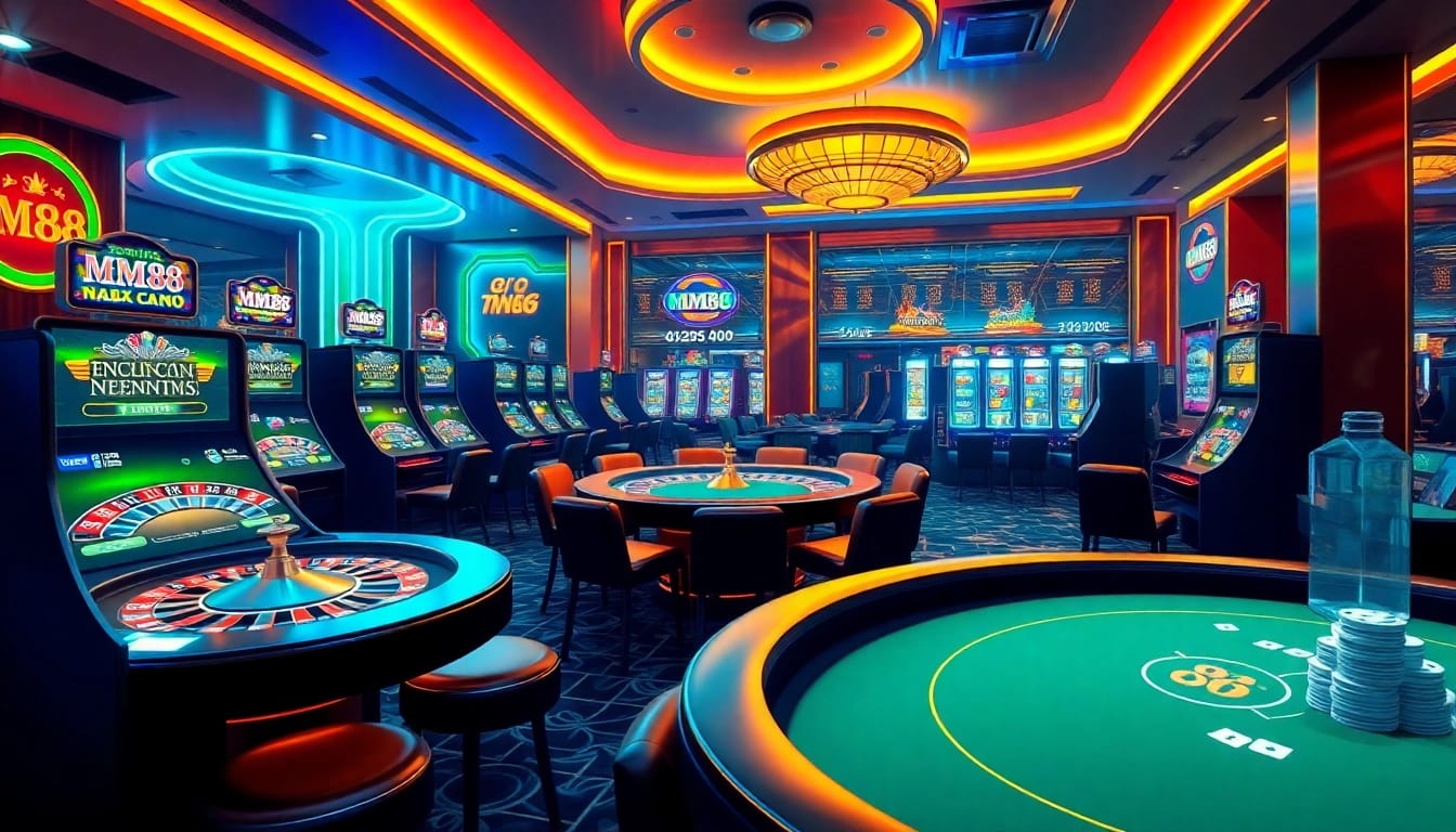 Explore the thrilling world of Nhà cái MM88 with vibrant gaming options and exciting updates.