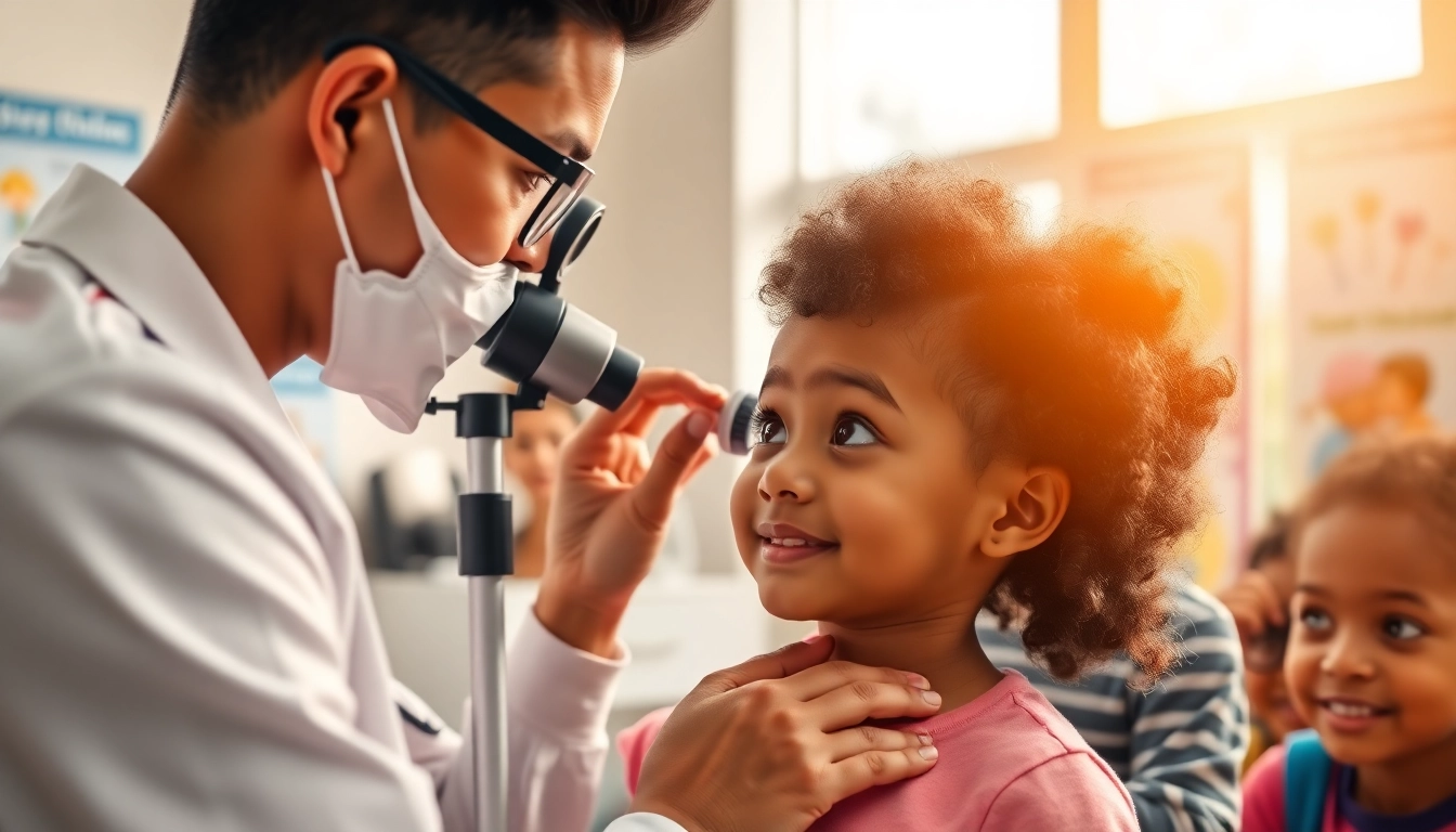 Enhance understanding of Our Children's Vision in a welcoming children's eye care clinic.