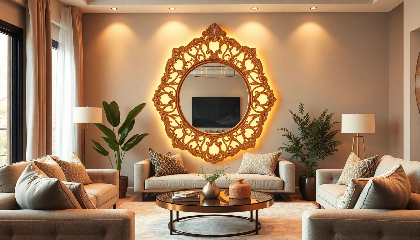 Showcasing handcrafted mirrors from https://merithome.co.uk in a luxurious home decor setup.