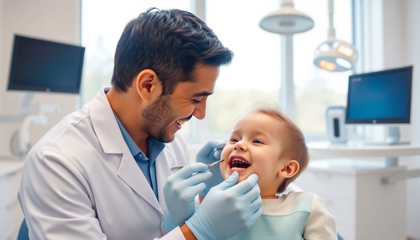 Level orthodontics specialist providing a friendly consultation in a modern dental office.