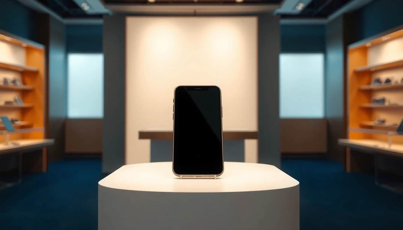 Captura del iPhone 16 Plus en un entorno moderno que destaca su elegante diseño y calidad.