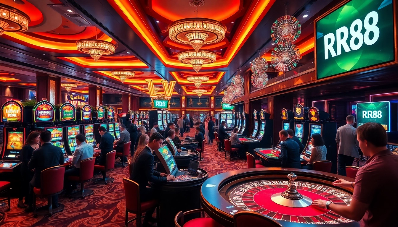 Experience high-stakes excitement at RR88, with vibrant casino games and thrilling action.