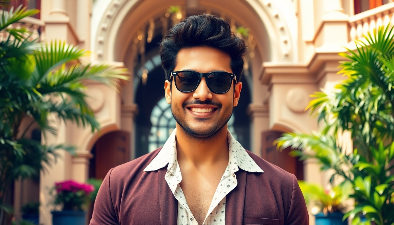 Explore the success of Bollywood celebrities at https://bollywoodcelebnetworth.in in this vibrant portrait.