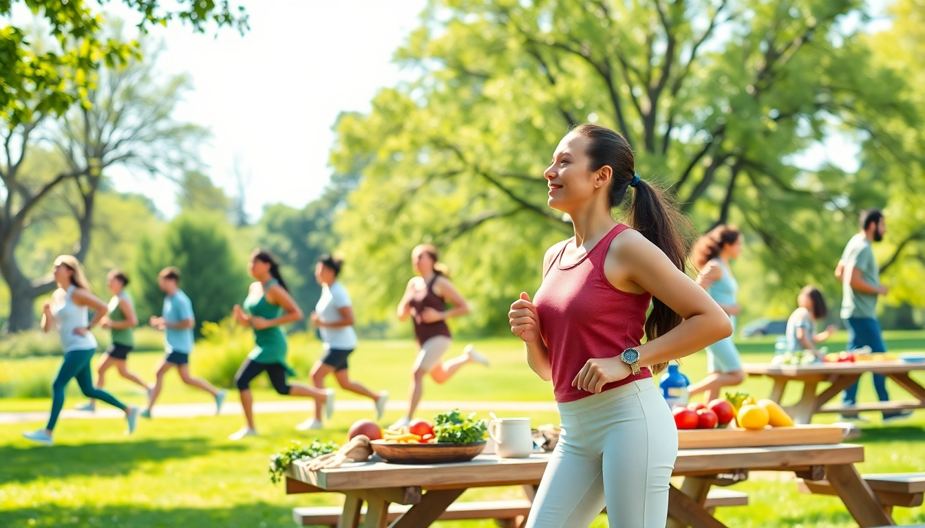 Engaged individuals practicing wellness activities while showcasing https://healthyvix.com lifestyle and vitality.