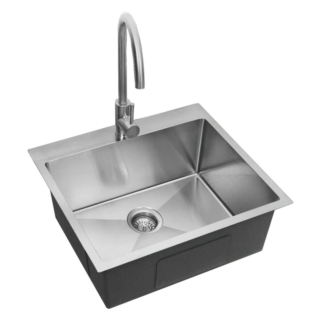 Industrial-grade steel sinks stainless built to last