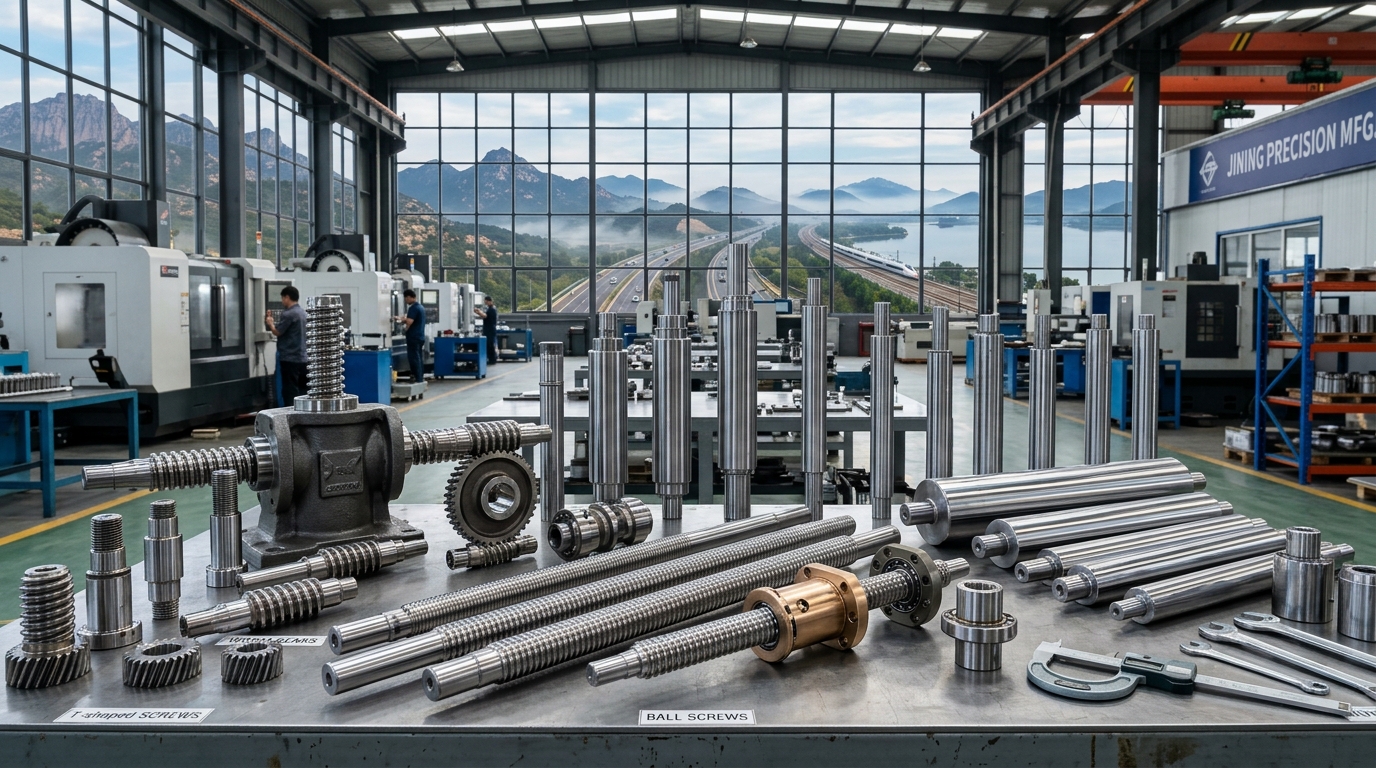 Precision Support Column for Industrial Equipment