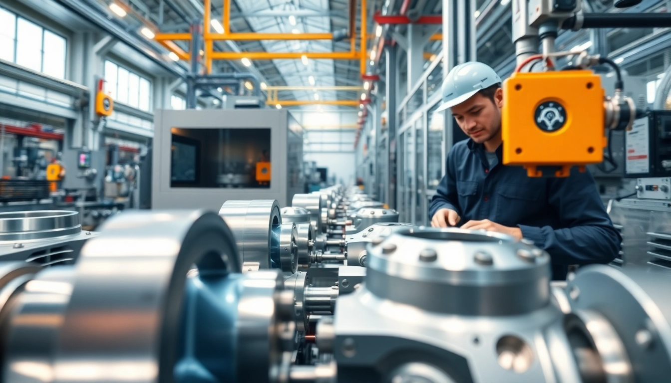 Diecasting Malaysia: Skilled workers operating aluminum diecasting machines in a modern facility.