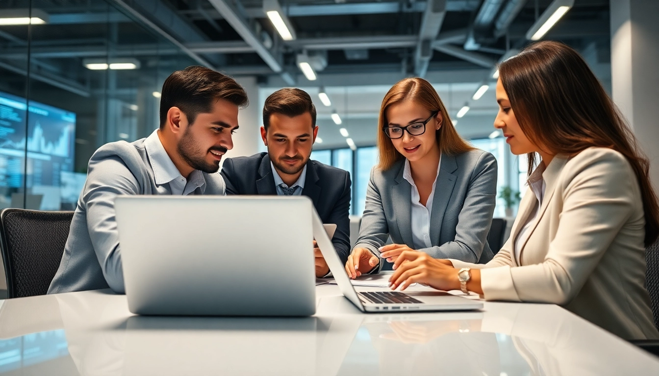 Team utilizing Commercial Lending Suite Technology for efficient financial solutions.