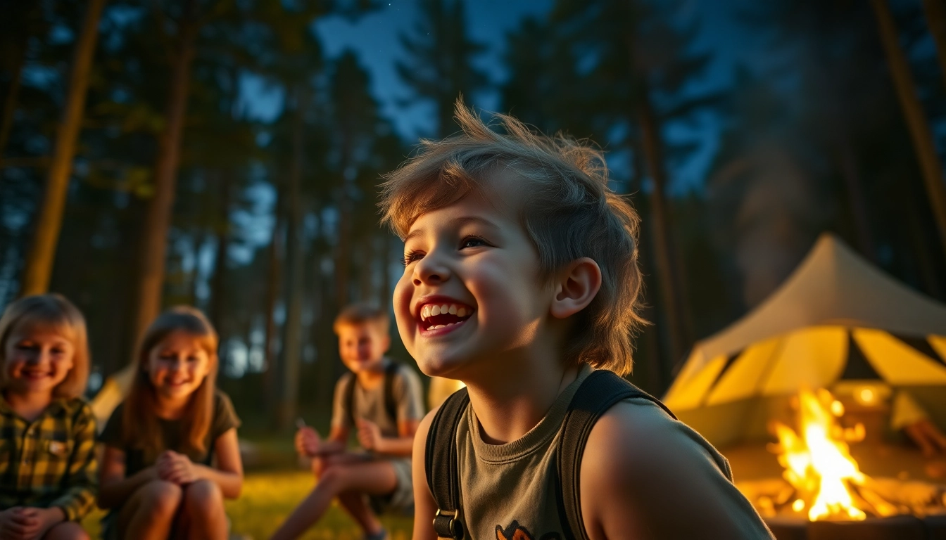 Celebrate your child’s 1st time at overnight camps with joyous activities and nature adventures.