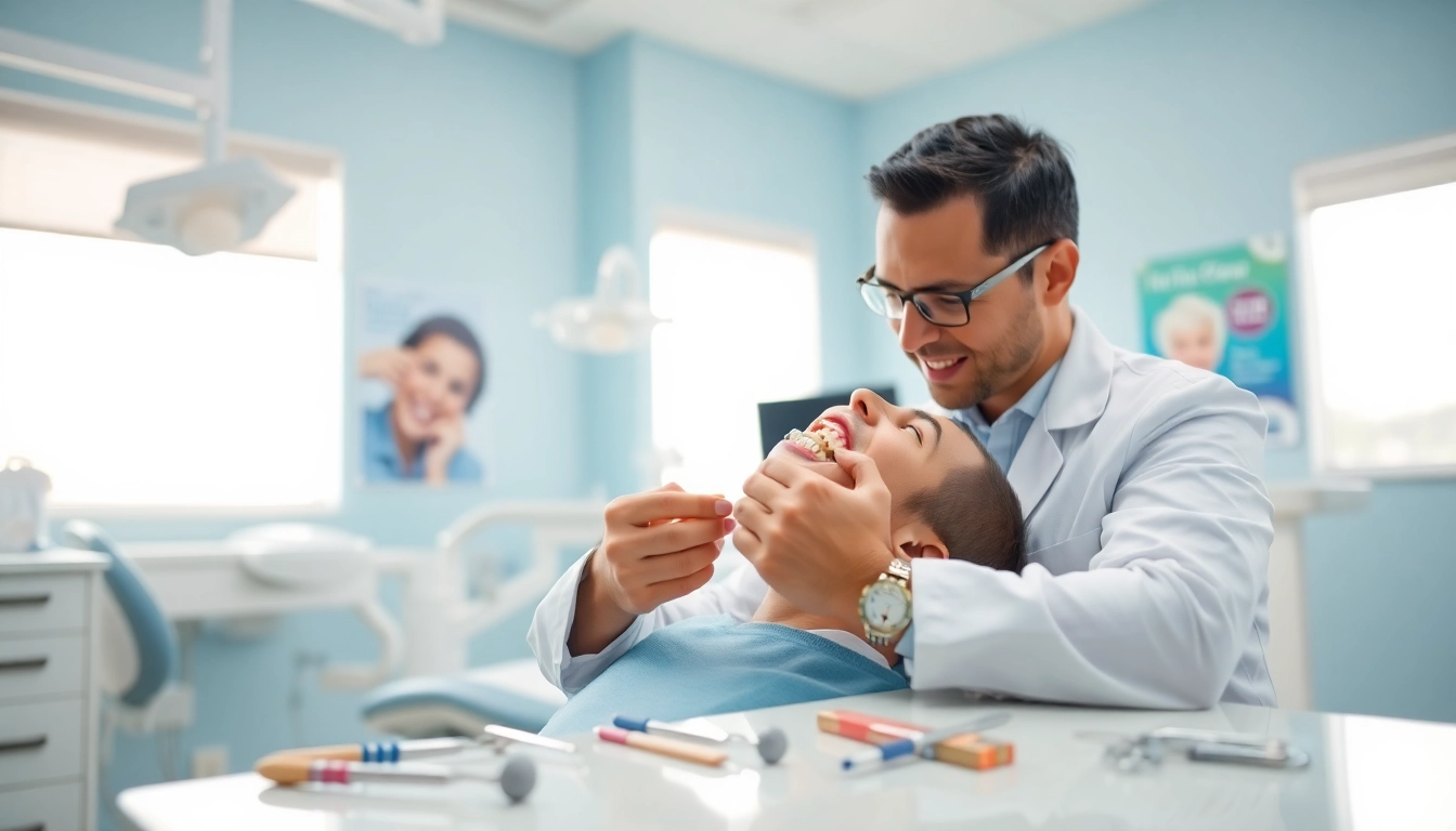 Experience expert care at level orthodontics with a professional orthodontist adjusting braces.