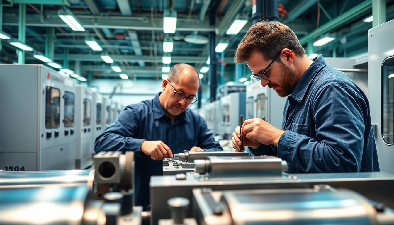 Capture of Chiheng Custom CNC Machining in action, highlighting precision and high-tech machinery at work.
