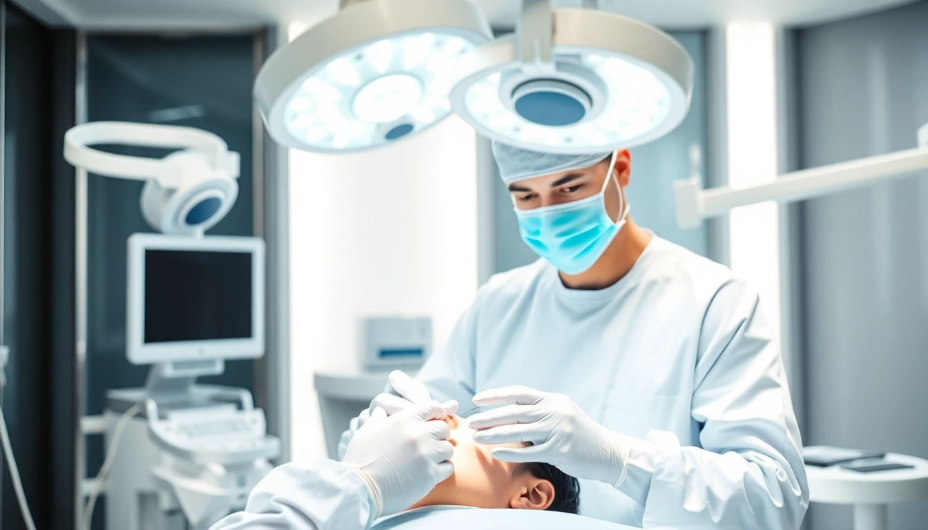 Kirkegaard Aesthetics showcases a professional cosmetic procedure in a modern clinic environment.