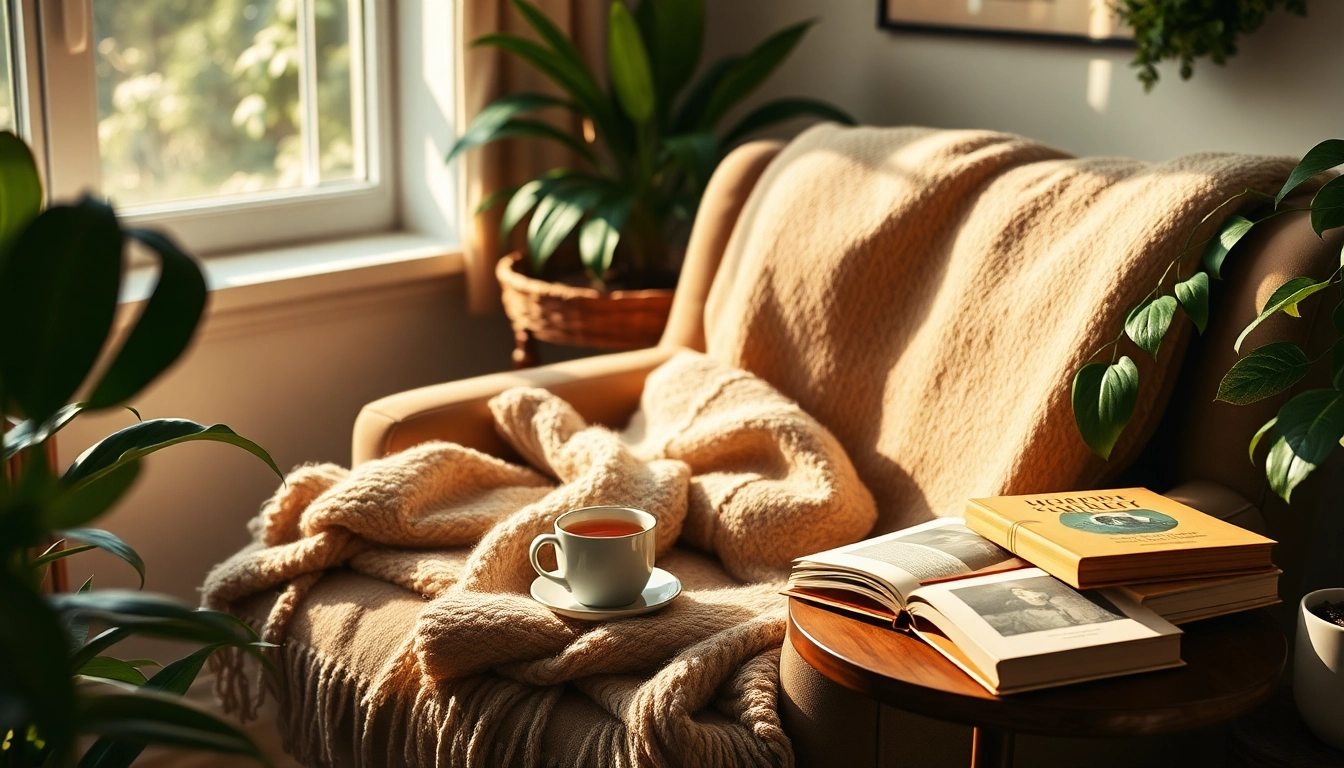 Experience tranquility in a reading nook with life in a Break Down elements of comfort and inspiration.
