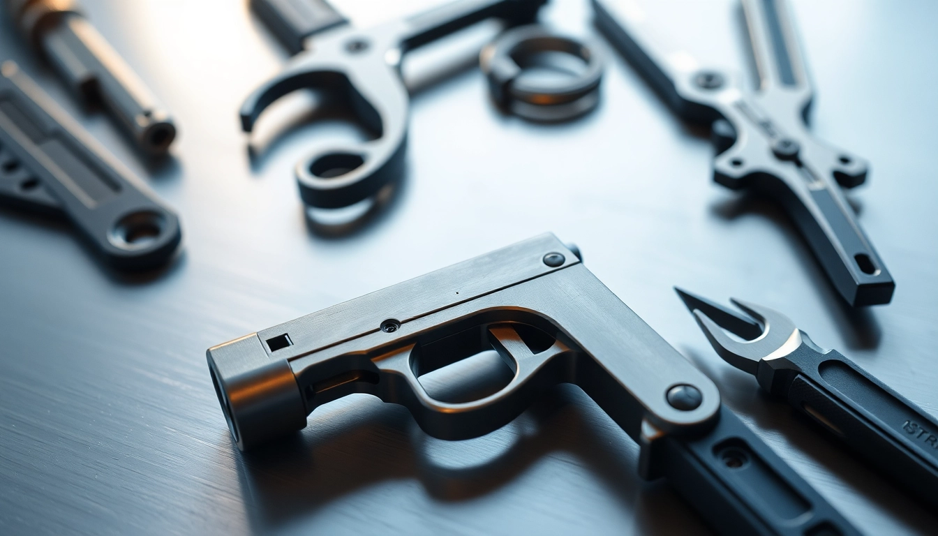 Showcasing a 3 position forced reset trigger designed for precision and reliability in firearms.