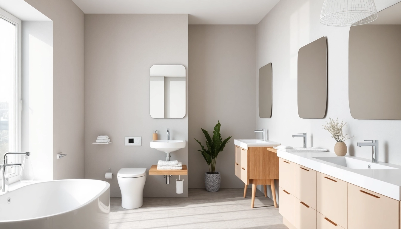 Optimieren Sie Ihr Badezimmer mit sonni sanitär Lösungen für modernes Design.