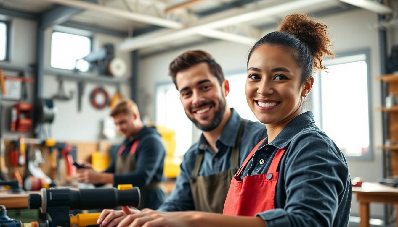 Join apprenticeship programs with hands-on training in a dynamic workshop environment.