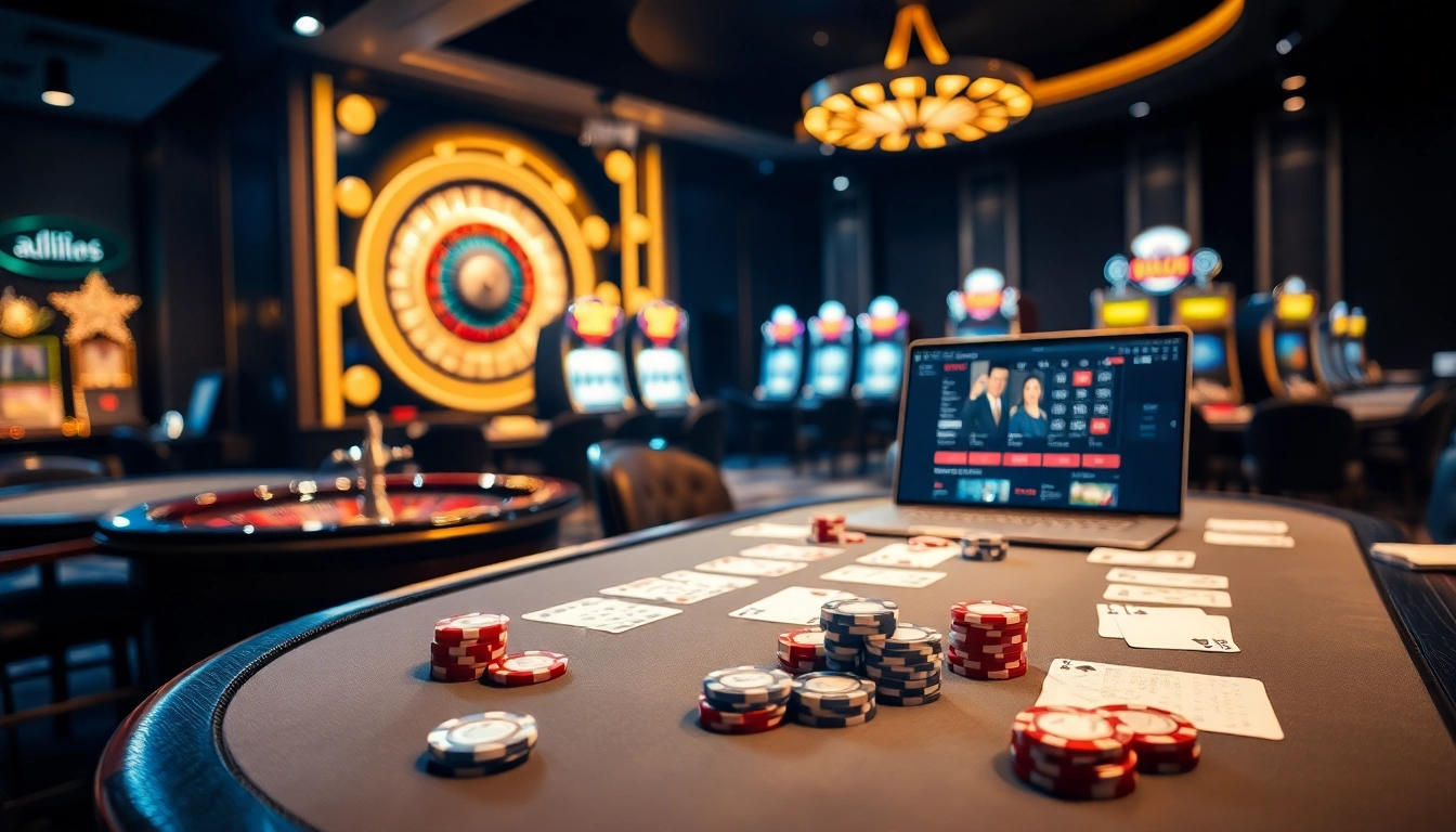 Experience excitement at ALO 789 through thrilling casino games and vibrant gambling visuals.