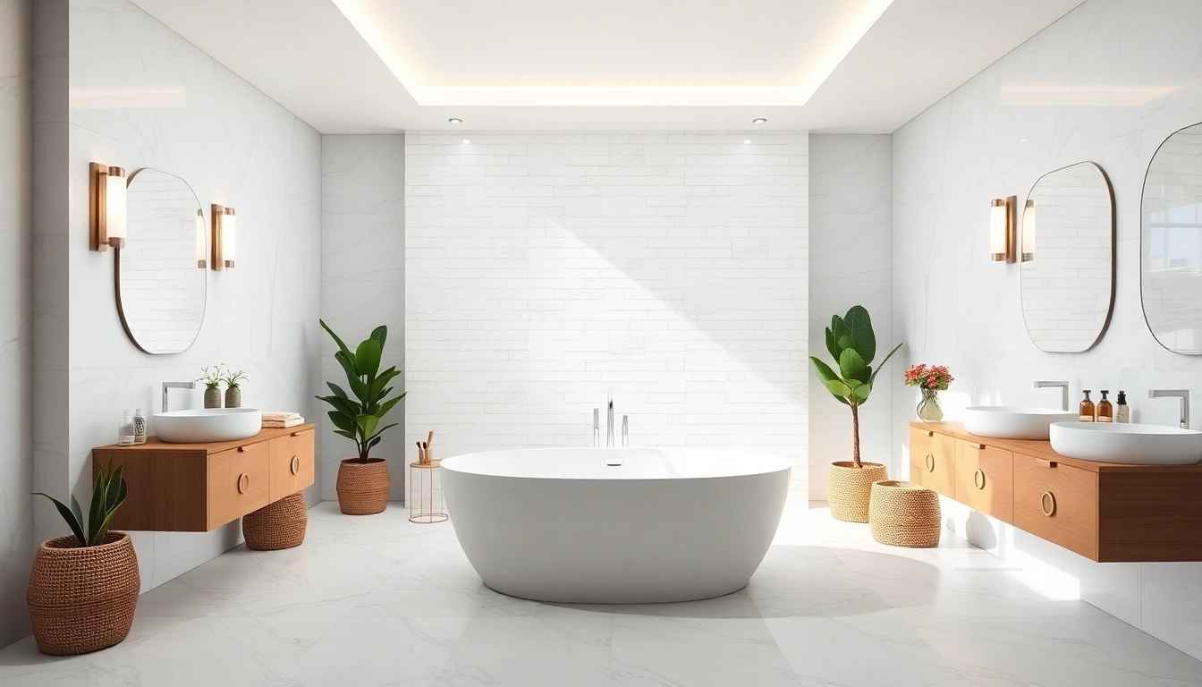 Transform your space with this beautiful bathroom renovation showcasing modern design elements.