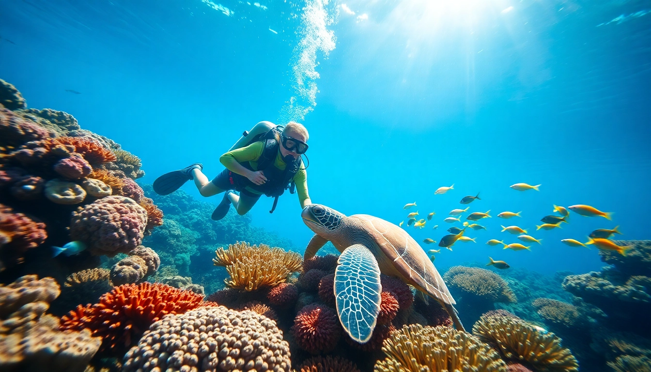 Experience the beauty of marine life during scuba diving at https://marvinscubaexpeditions.com with vibrant coral and fish.