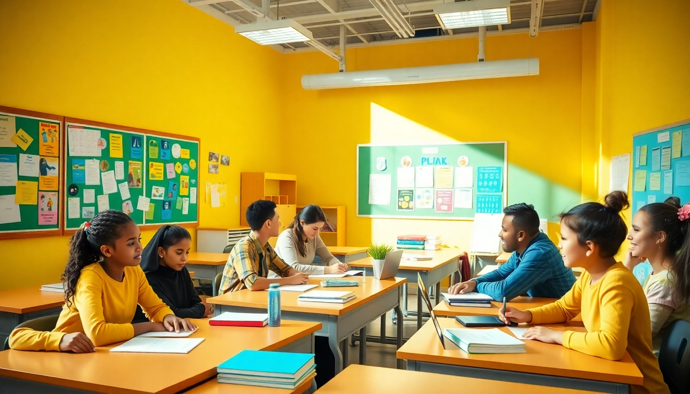 Engaged students collaborating in an inspiring setting highlighting Education activities.