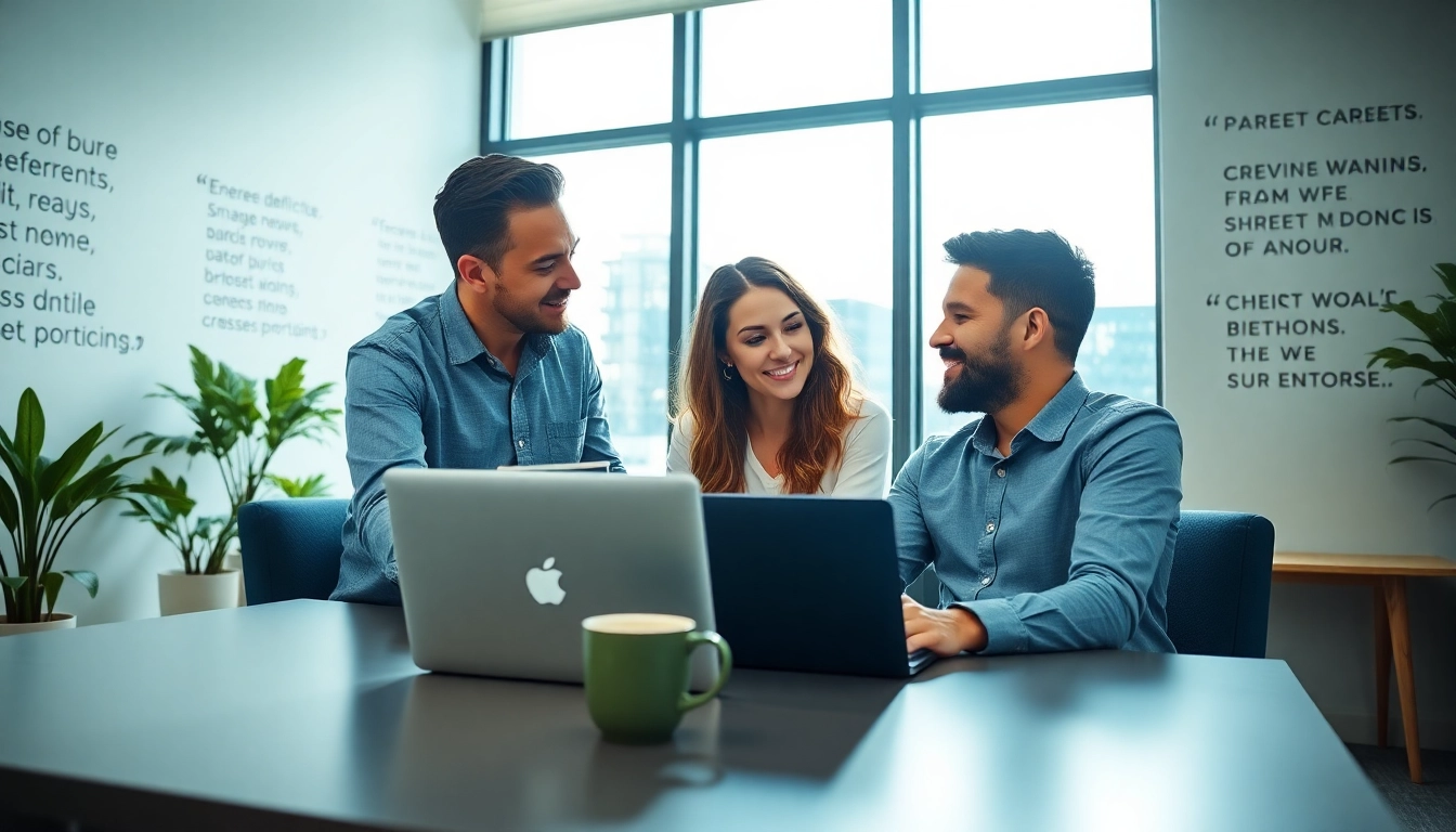 Engaging scene of a career coaching session with a professional coach and client.