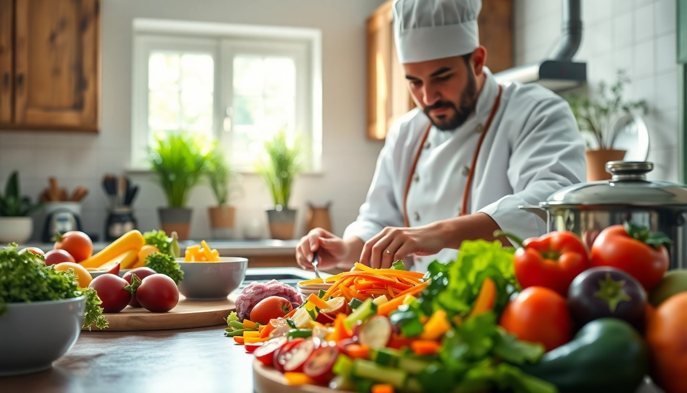 Make healthy meals with recipesalexarciab.com showcasing colorful and fresh ingredients.