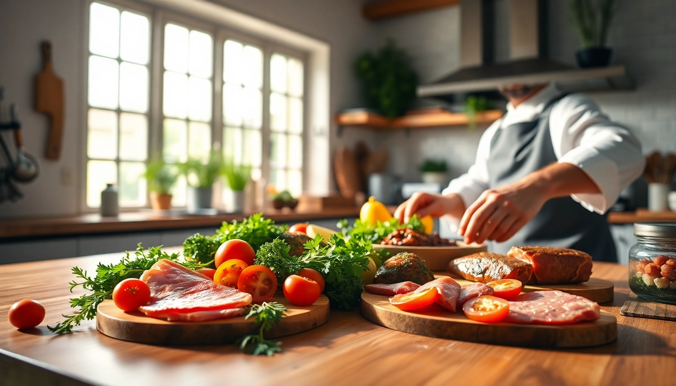 https://foodies-magazin.de leckeres Essen zubereiten mit frischen Zutaten in heller Küche