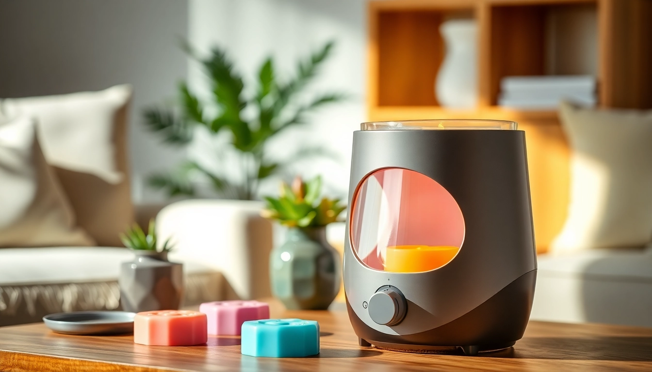 Enhance your ambiance with a stylish wax warmer from https://www.scentswarmers.com, featuring vibrant colors and a cozy setting.