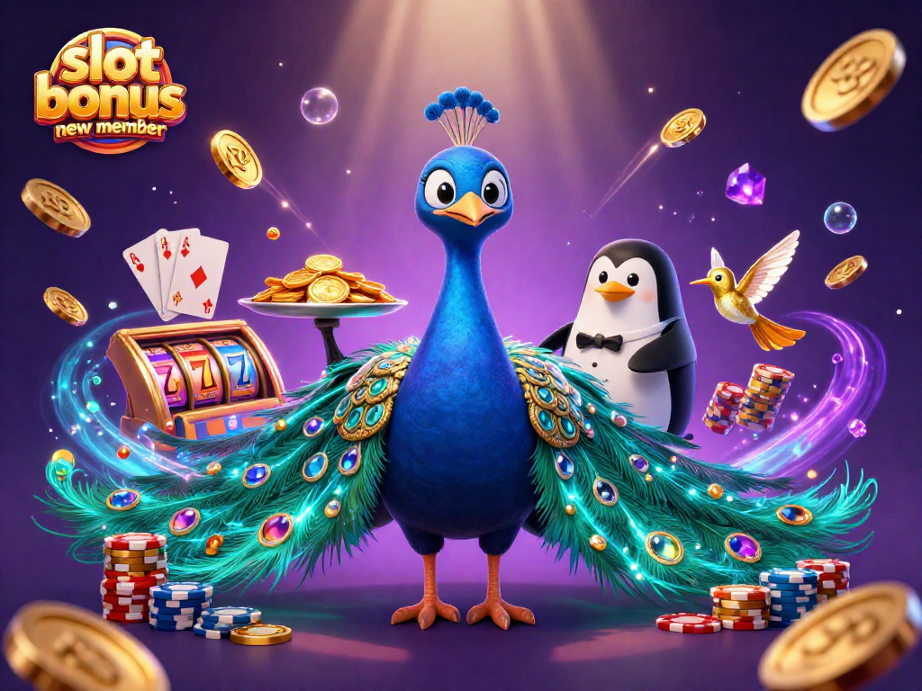 Engage with the slot bonus new member excitement through vibrant casino action with majestic characters.