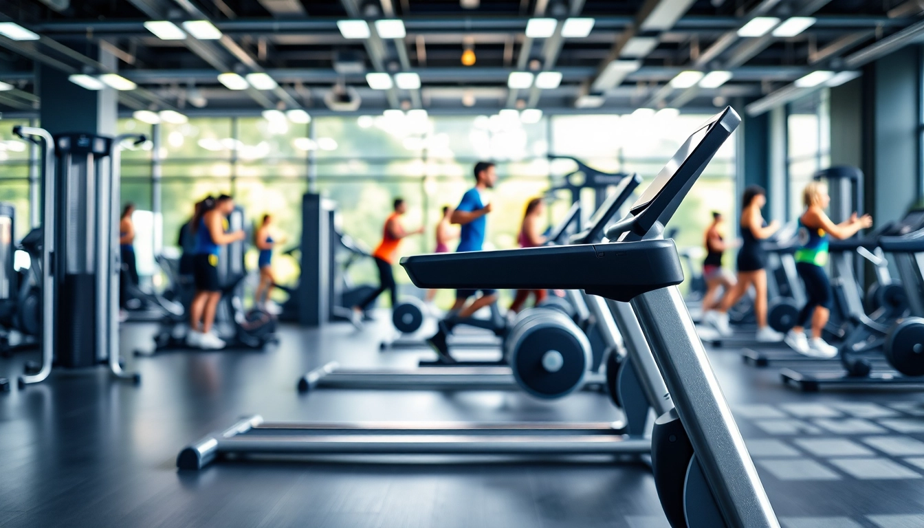 Appareil de musculation moderne dans un gymnase dynamique, inspirant l'entraînement.