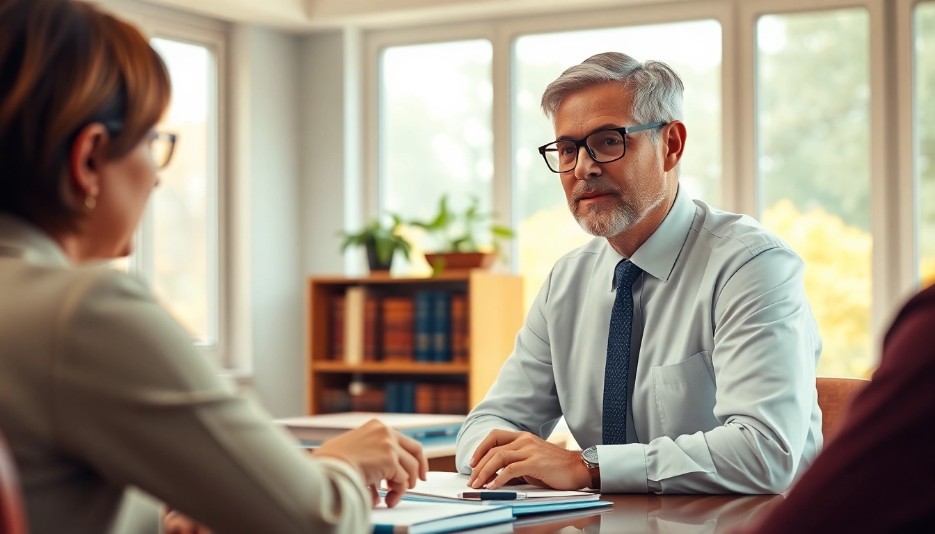 Consultation with a family law attorney at https://www.fanninglawllc.com, showcasing professionalism and trust.