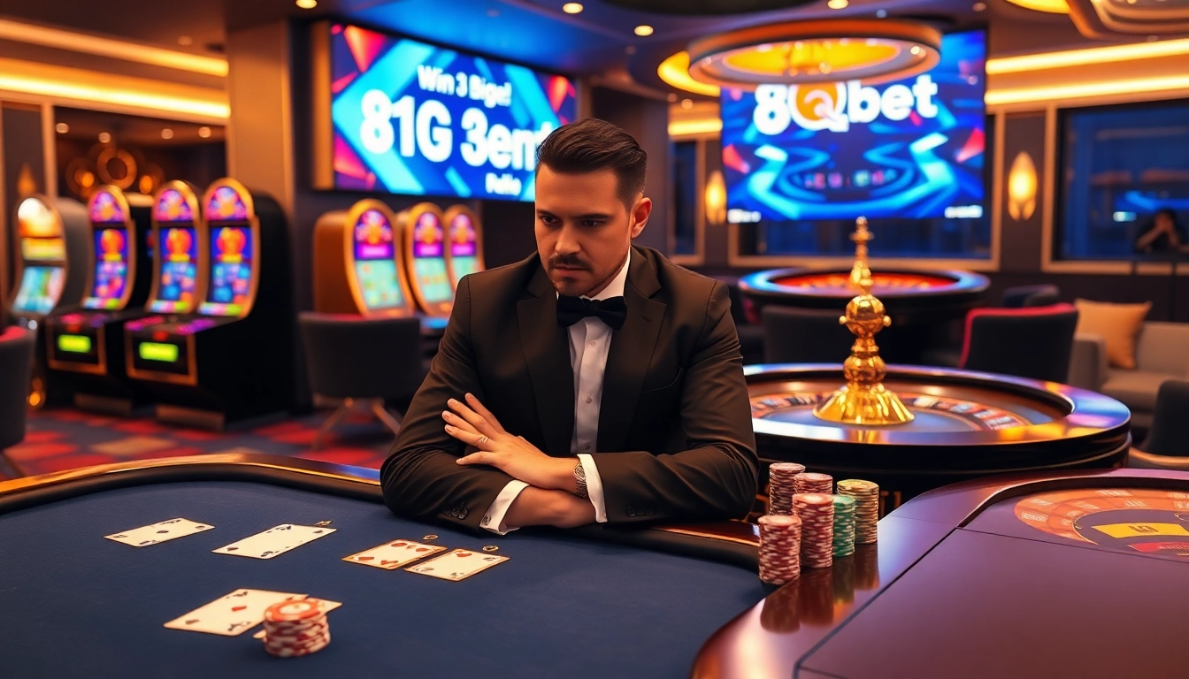 Experience excitement with 8qbet while winning at a luxurious online casino.