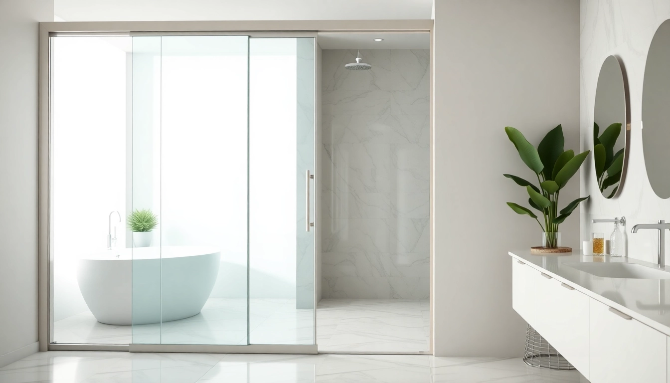 Experience stunning shower doors uk elevating modern bathroom design with sleek elegance.