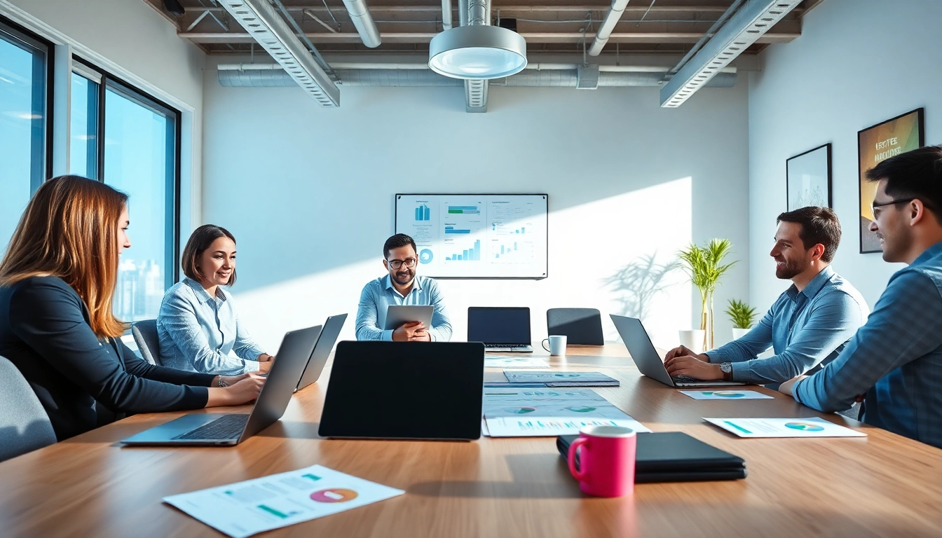 Verken de ideeën en strategieën van https://marketingways.nl in een dynamische vergaderruimte.