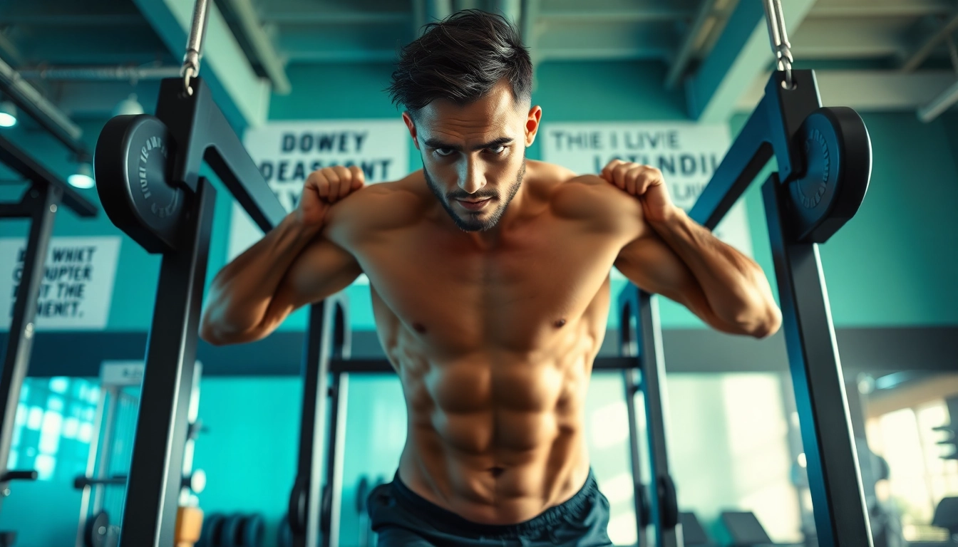 Découvrez l'équipement de musculation sur instasupertonio.fr avec une personne s'entraînant intensément.