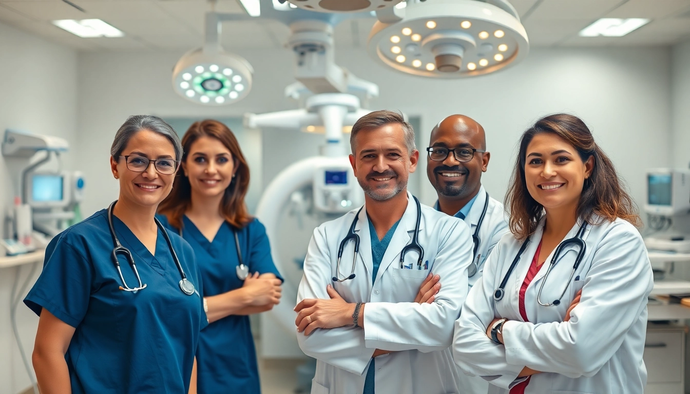 Healthcare professionals at https://www.medexdtc.com providing patient-centered care in a modern clinic.