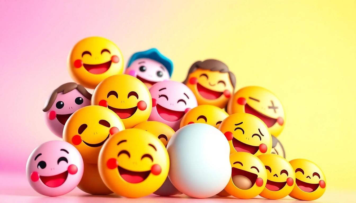 Engaging visual representation of tiktok emojis showcasing their vibrant expressions and unique codes.