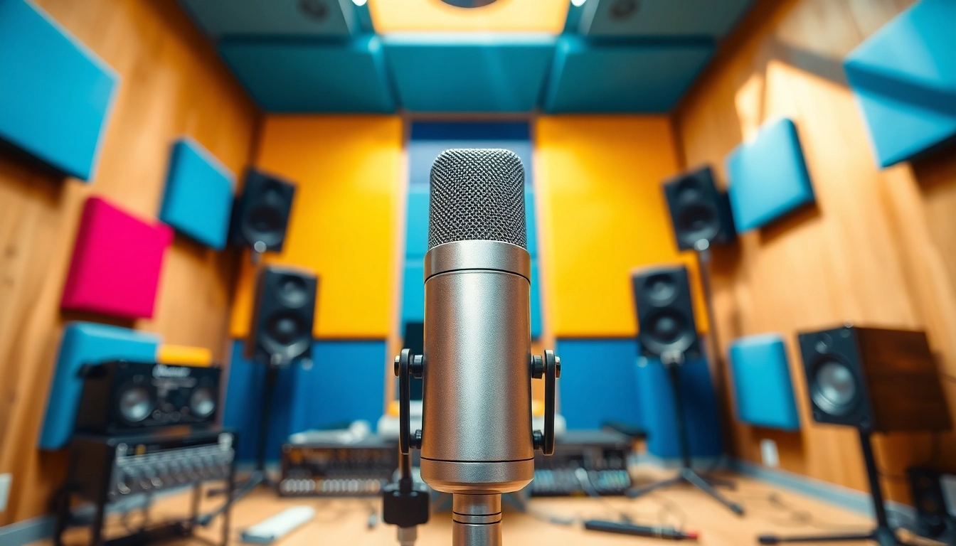 MV88 microphone showcased in a bright, professional recording studio setting.