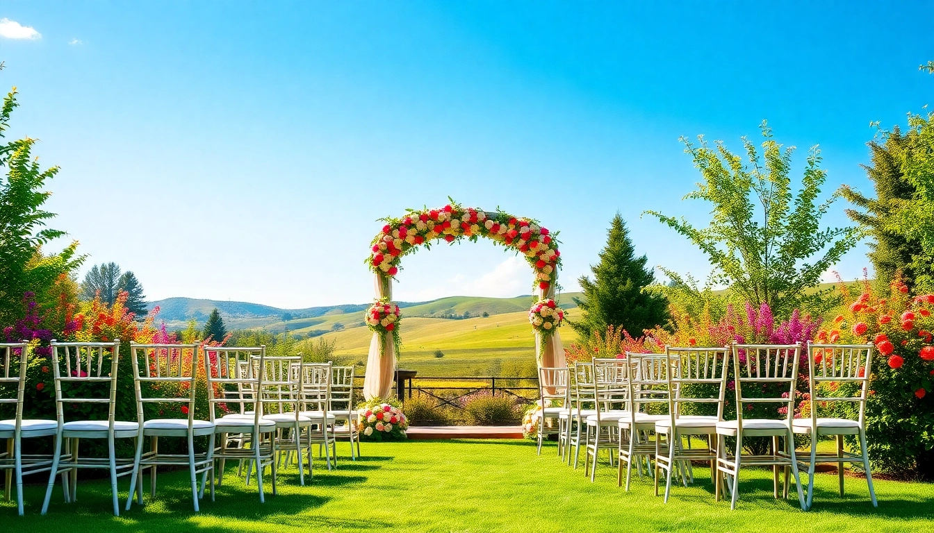 Plan your perfect day at Clarksburg wedding venues with picturesque outdoor settings.