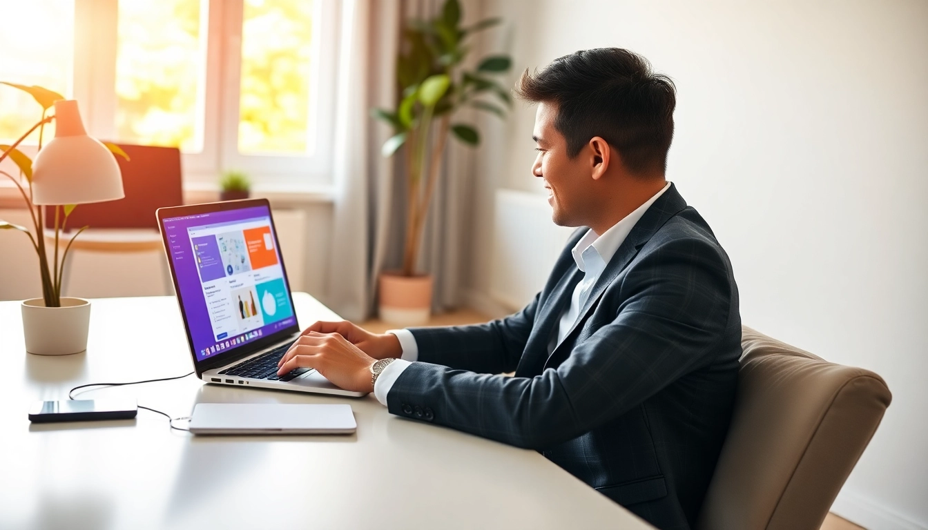 Engaging in paid surveys through https://enqueteplein.nl in a cozy home office setting.