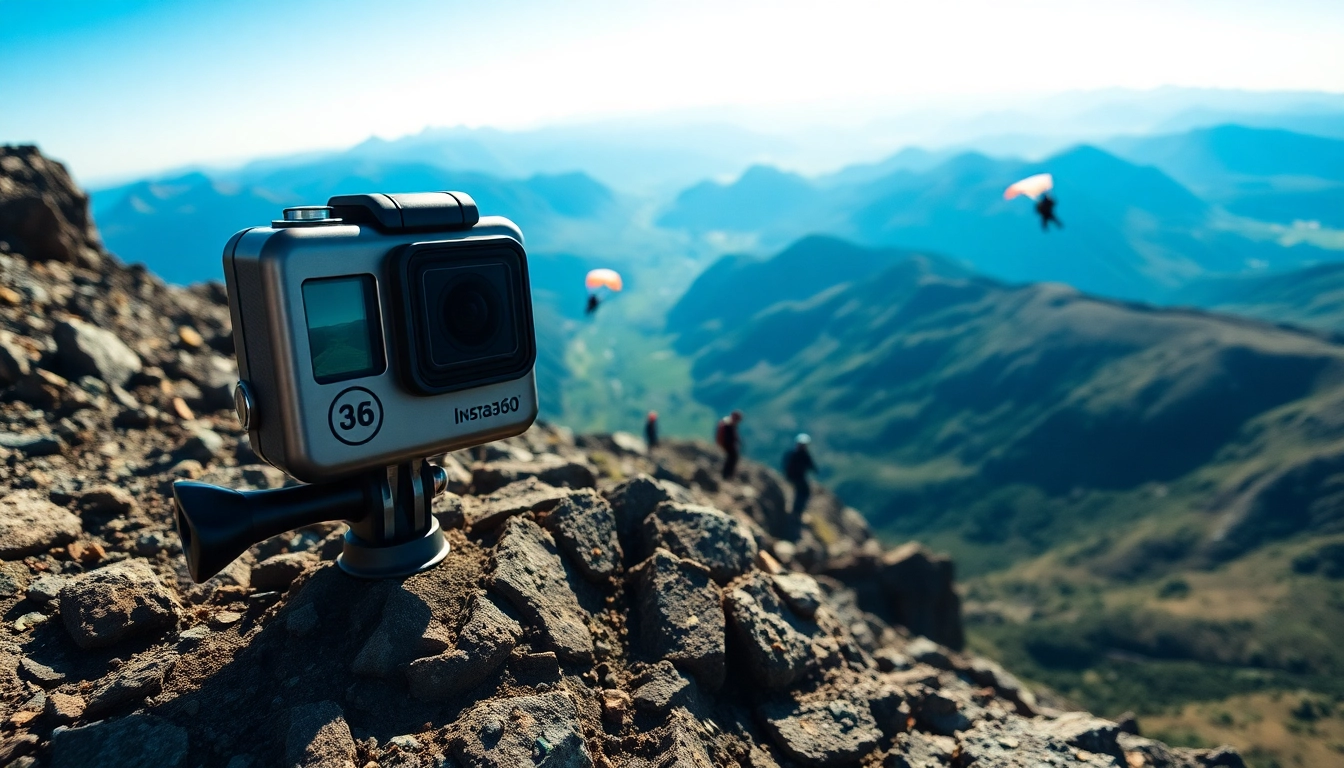 Capture stunning moments with the Insta360 x5 in dynamic outdoor adventures.