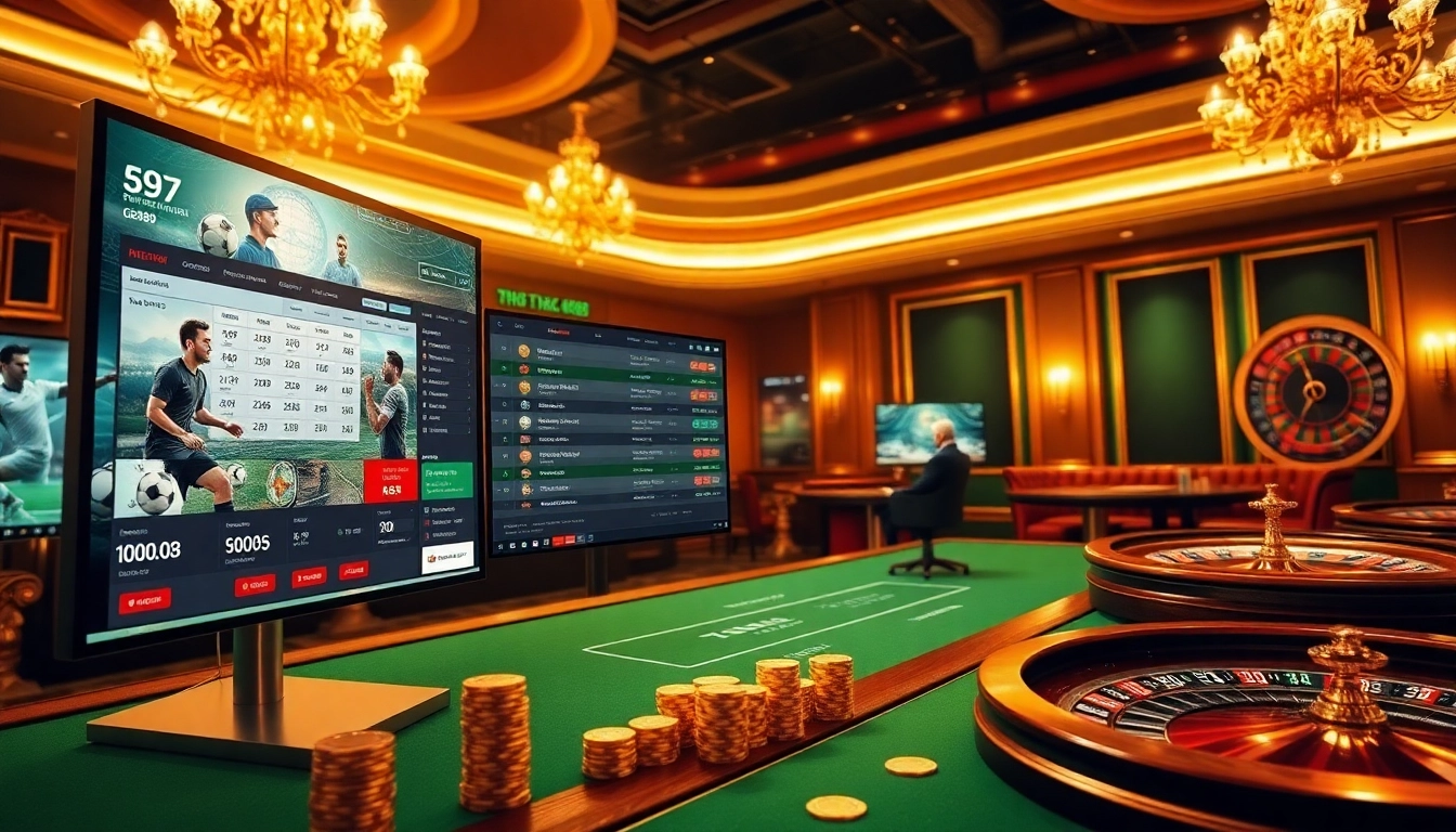 Action-packed betting scene featuring Thể Thao KG88 with dynamic sports odds and engaging players.