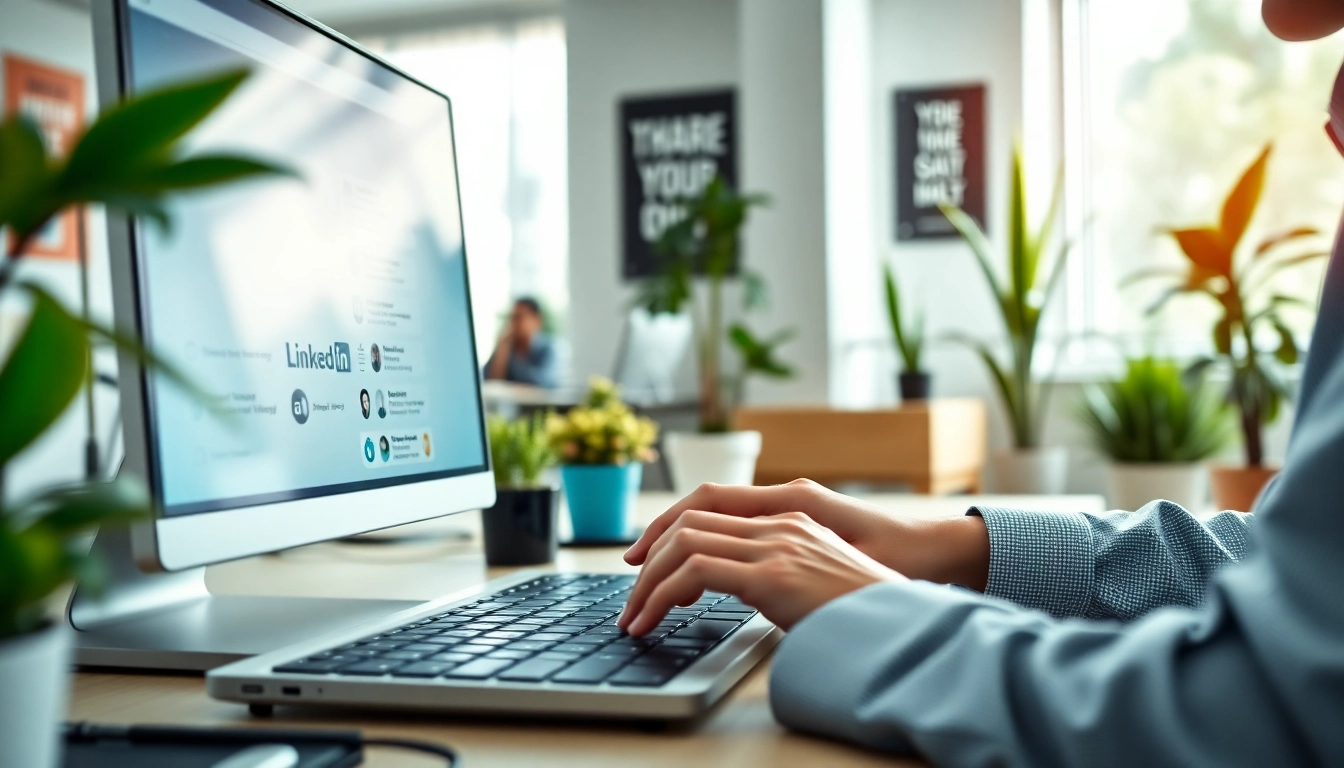 Actionably scrape linkedin leads from search results in a professional workspace.