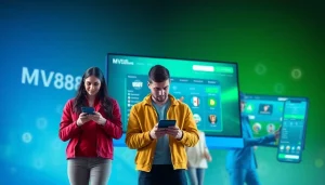 Explore the MV88 online betting platform with secure USDT transactions, showcasing vibrant digital interfaces.