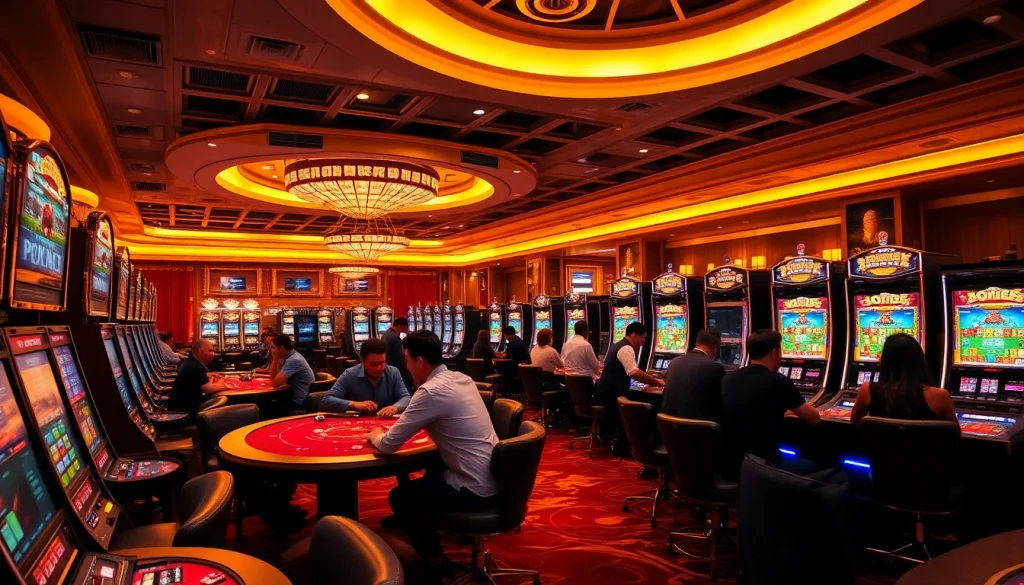 Menggambarkan KasinoJitu sebagai tempat hiburan dengan suasana kelas atas dan permainan yang mengasyikkan.