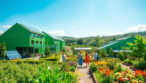 Besucher erkunden http://oekologisch-erfolgreich.de, während sie eine nachhaltige Gemeinschaft entdecken.