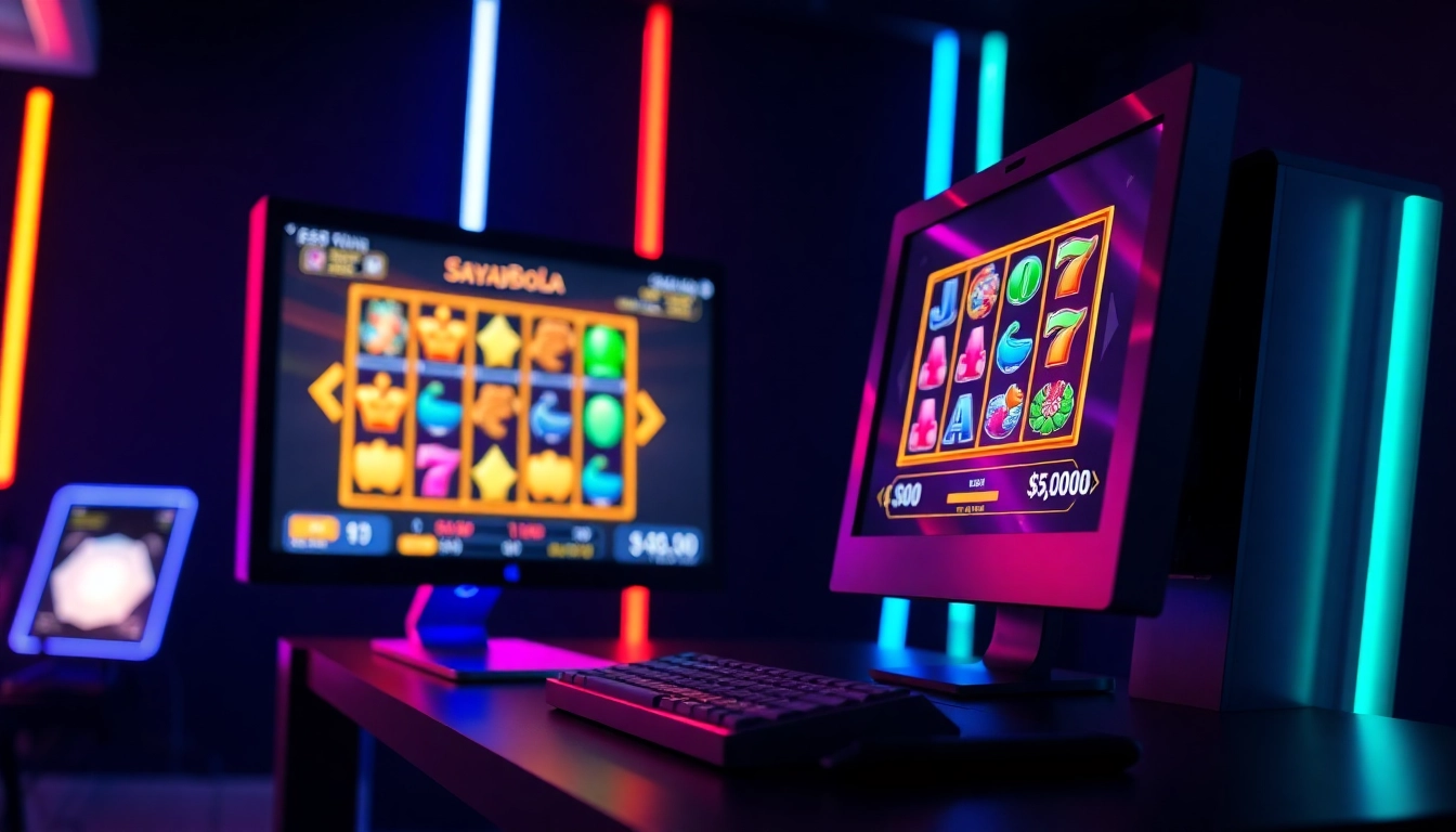 Menjelajahi Keasyikan Bermain sayapbola slot Secara Online