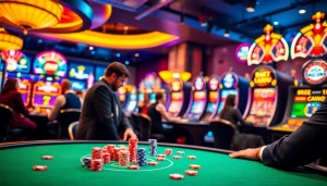 Experience the thrill of high-stakes poker at https://kjc.uk.com/ with vibrant casino activities and luxury.