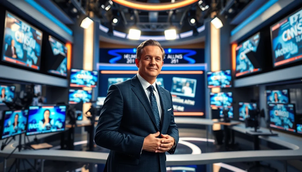 Engage with CNN Live Stream for real-time news and insights in a dynamic broadcasting setting.