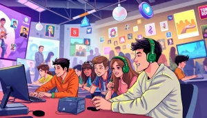 KJC AC 1: A vibrant online gaming community engaging in dynamic entertainment activities.